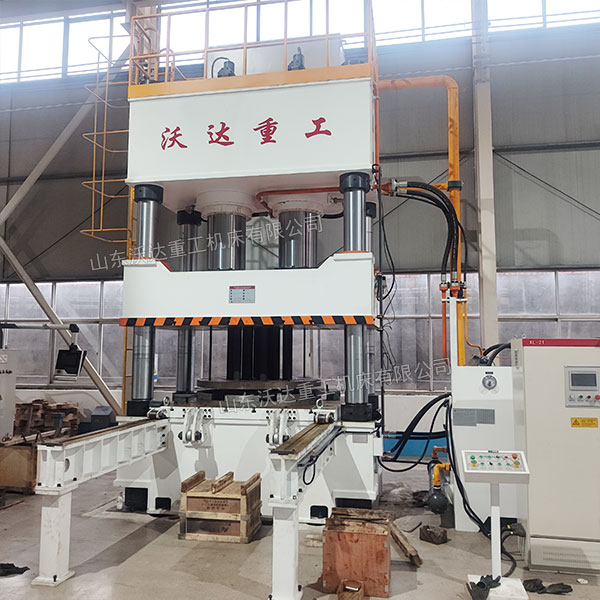 1000吨电缆线盘侧板成型液压机现场