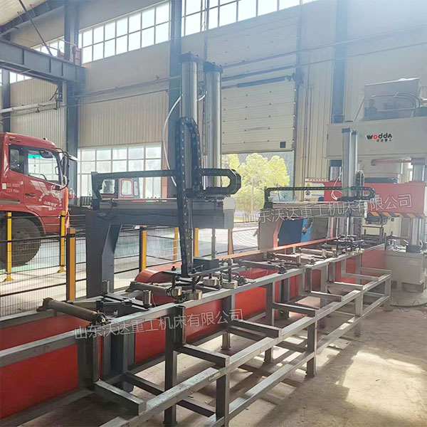 630吨锚杆托盘生产线现场