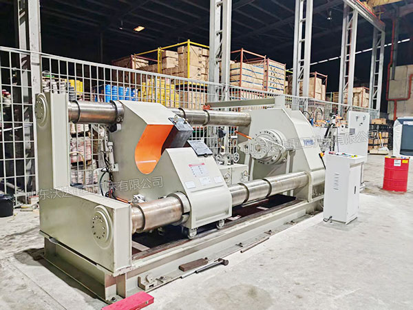 500吨轮轴压装机现场