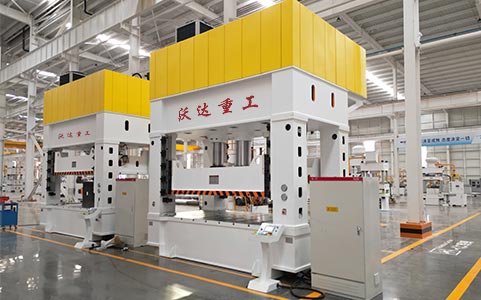 高精度YQ34-630T框架式压力机交付湖北汽车内饰厂