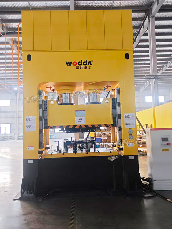 800吨自行车变速盘冲压液压机