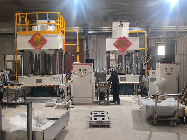 石英石洗衣盆液压机