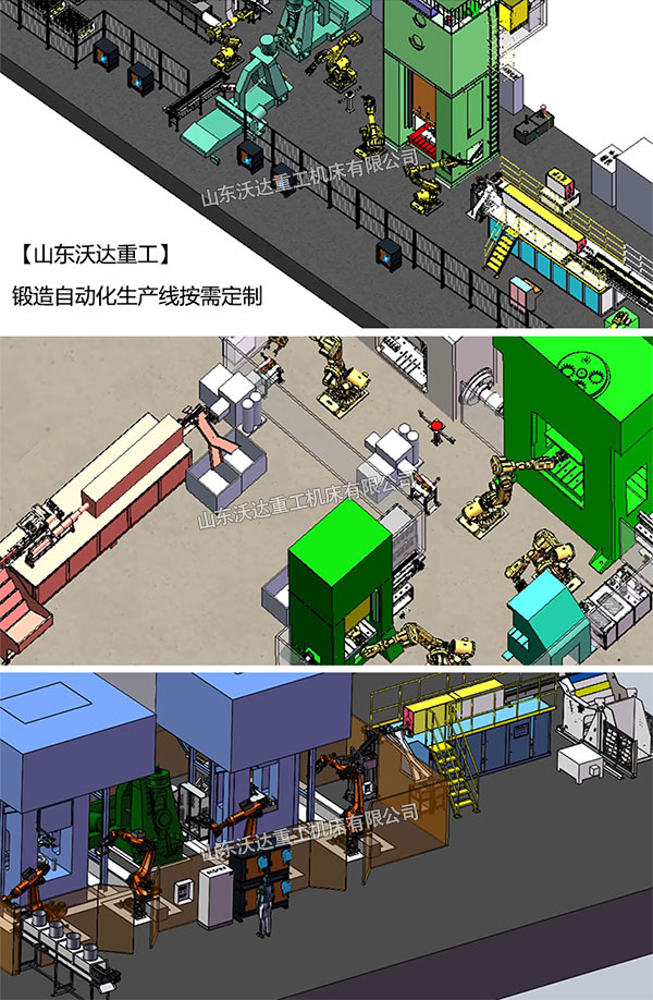 锻造液压机生产线